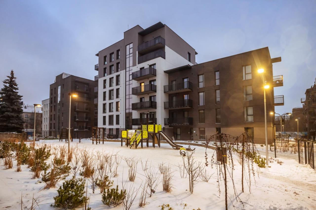#Stayhere Modern & Compact 1Bdr Uptown Вильнюс Экстерьер фото